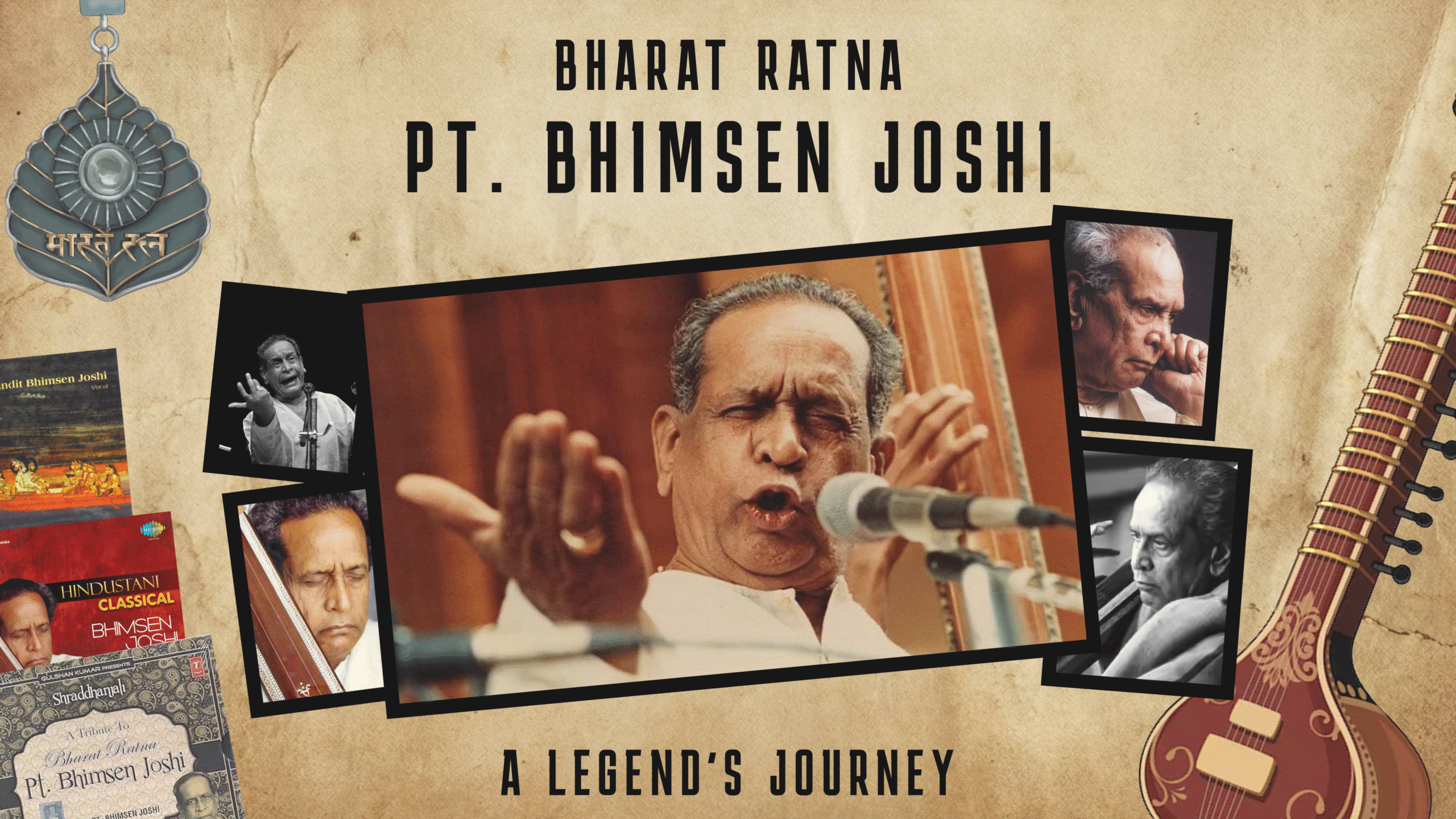 Pandit Bhimsen Joshi: Remembering a Legend Who reshaped Hindustani Classical Music